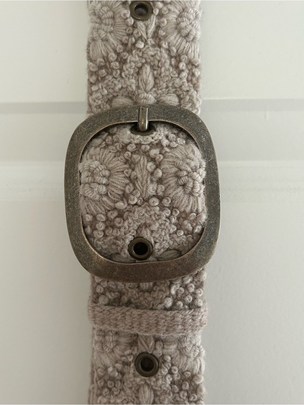 Jenny Kraus Desert Embroidered Wool Belt - Picture 4 of 11